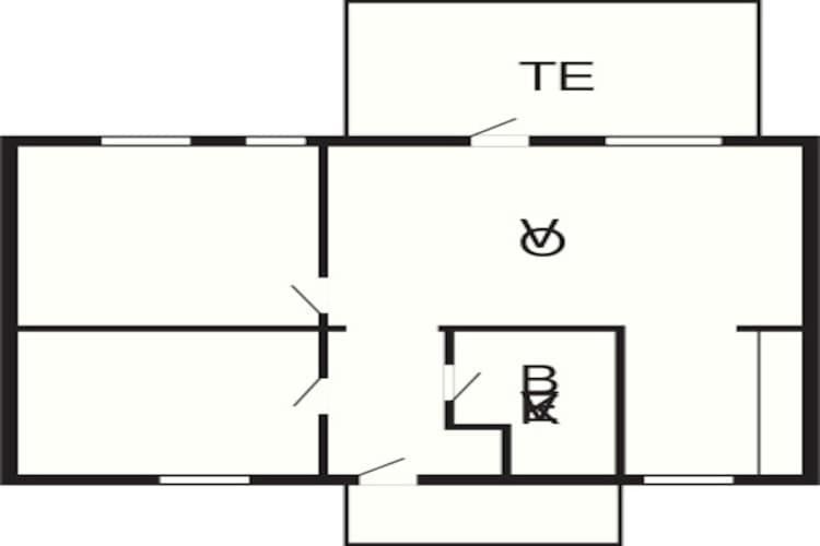 4 Person Holiday Home On A Holiday Park In Borre Екстериор снимка